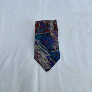Men's Moda Italiana Handmade 100%  Italian Silk Tie 59x3.50" Vintage Sku#9-OO